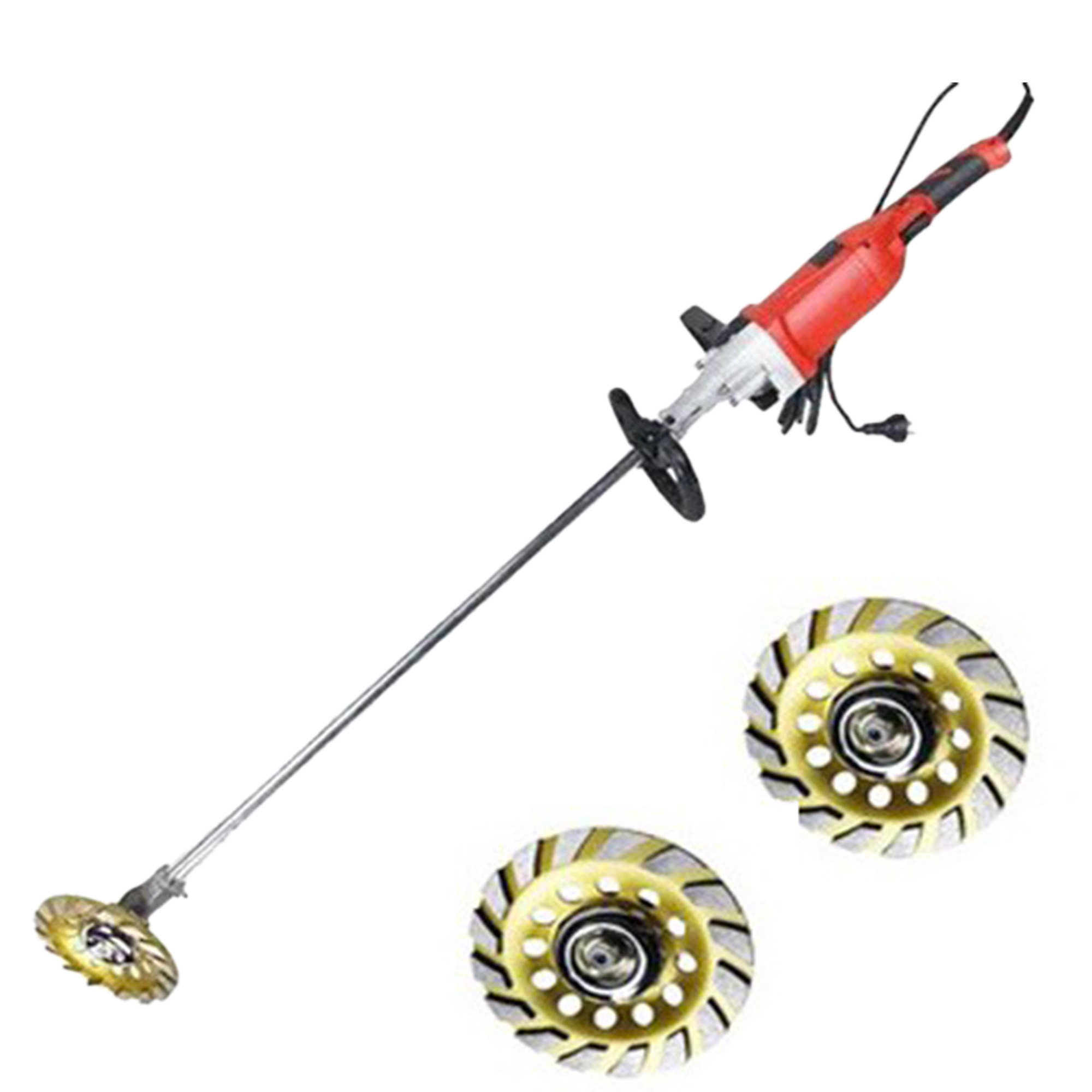 Máy Chà Bê Tông Cán Dài 1800w - 1m4